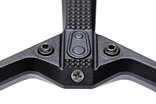 Crankbrothers Stamp 7 Flat MTB Pedals - Large Size, Black, Durable, Lightweight