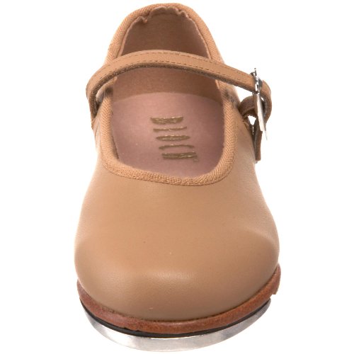 Children's Tap Shoes - Leather Tap Shoes for Kids with Tan 12.5 Variation
