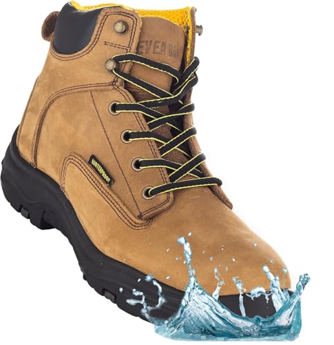 EVERBOOTS Men's Waterproof Ultra Dry Work Boots - Copper, Size 11 - Lightweight & Durable
