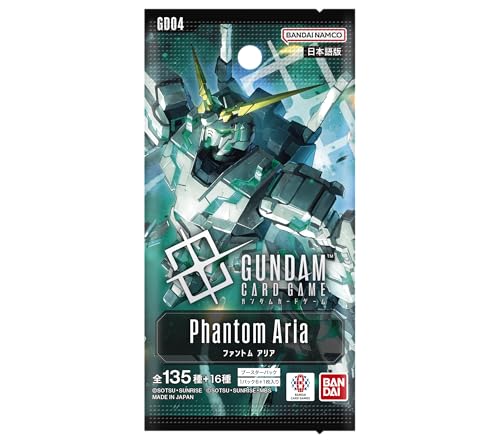 BANDAI Gundam Card Game Booster Box - Phantom Aria (GD04), 24 Packs