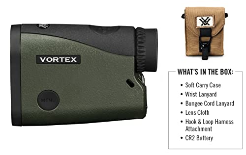 Vortex Crossfire HD 1400 Laser Rangefinder - 1400 Yards, Compact & Waterproof