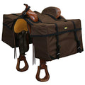 TrailMax Heavy-Duty Horse Saddle Panniers 24x17x12 Brown – Over-the-Saddle Pack Bags