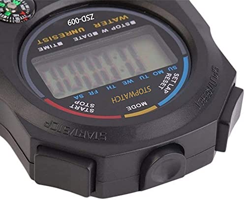 24 Pack Digital Sport Stopwatch Timer with Large Display, Date, Alarm for Coaches & Referees