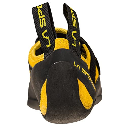 La Sportiva Kids Tarantula Junior Climbing Shoes - Size 1-1.5 Big Kid Yellow/Black