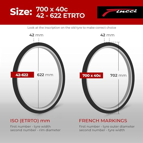 700x40c Gravel Bike Tire & Presta Tubes Set - Foldable, Puncture-Resistant