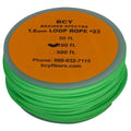 Neon Green 100 ft Braided Rope Loop - Heavy Duty Spectra Cover