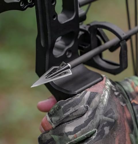 Magnus Stinger 4-Blade Broadheads 3 Pack - 100 Grain for Hunting