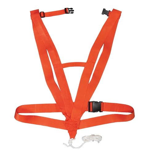 Heavy Duty Deer Drag Rope with Adjustable Harness for Hands-Free Game Transport