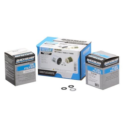 Quicksilver 100-Hour Maintenance Kit for Suzuki DF115A/140A/115SS Outboards