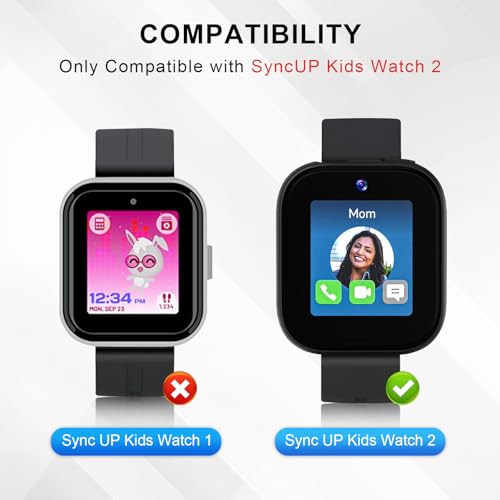 Foldable Magnetic Charging Dock for Sync UP Kids Watch 2 - Black