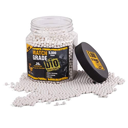Game Face 20GBW5J Biodegradable 6mm Match Grade - 5000 Count Multi