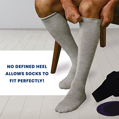 Adult X-Large Seamless AFO Interface Socks 3 Pack - White