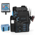 Calamus GearMaster Fishing Backpack with Bait Binder - Pro Black, 4 Tackle Boxes