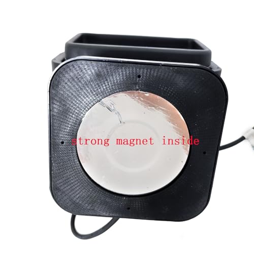 6 Inch 50W LED Search Light with Remote & Magnetic Base - Black