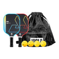 JOOLA Essentials Dash Pickleball Set with 2 Paddles, 4 Balls & Carry Bag