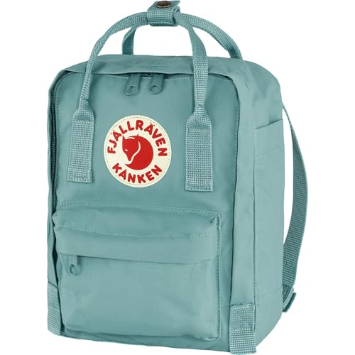 Sky Blue Fjällräven Kanken Mini Backpack - Compact Durable Vinylon F Travel Bag