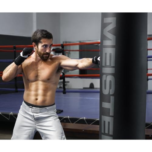 Black 100lb Heavy Bag for Boxing MMA Muay Thai - Meister