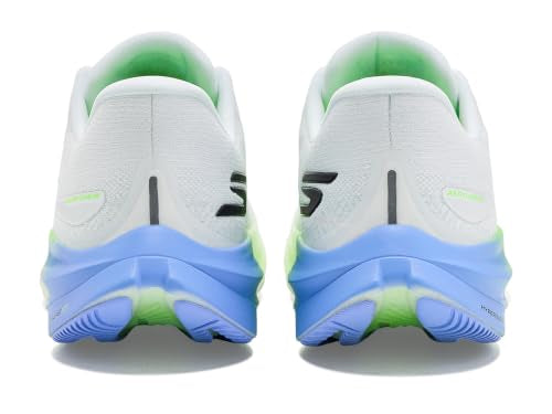 Skechers Aero Spark Women's Running Shoes - White Lime, Size 6