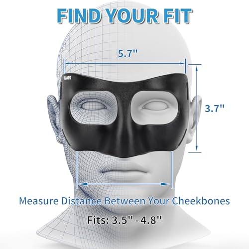 Matte Nose Guard Shield - Protective Sports Mask for Basketball, Soccer, Volleyball
