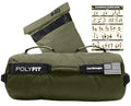 Polyfit Workout Sandbag Pro - Heavy-Duty Adjustable Fitness Weights