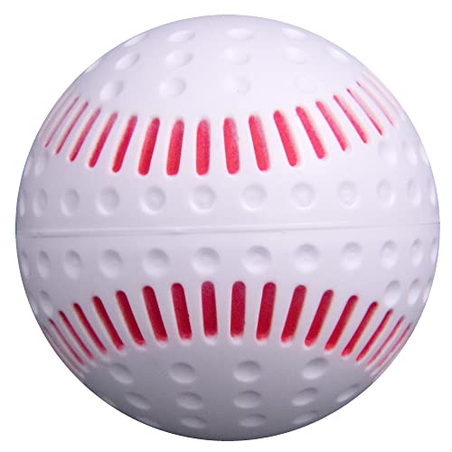 Baden 12-Pack Dimpled Baseballs for Pitching Machines & Training