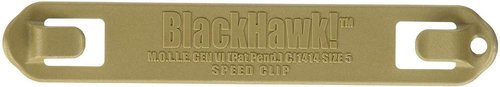 BLACKHAWK Speed Clips (6-Pack #5), Coyote Tan