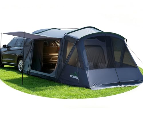 WildFinder 5-9 Person SUV Tent with Screen Porch & Awning, Waterproof & UV Protected