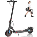 Gray Electric Scooter for Adults 19MPH 15 Miles Range Foldable & Dual Shock Absorbers