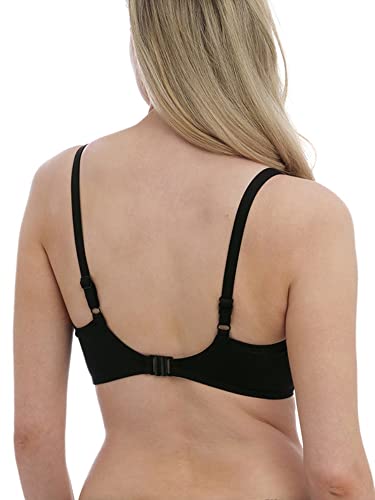 Fantasie Women's Ottawa Underwire Bikini Top 32F Black Supportive Swimsuit