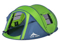 Three Bears Green Instant Pop-Up Tent for 2 Persons - Easy Setup & Waterproof Camping Shelter