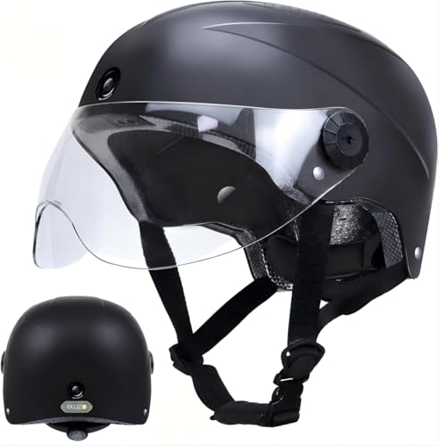 Smart Bike Helmet with Dual HD Cameras, Bluetooth App Control, Waterproof