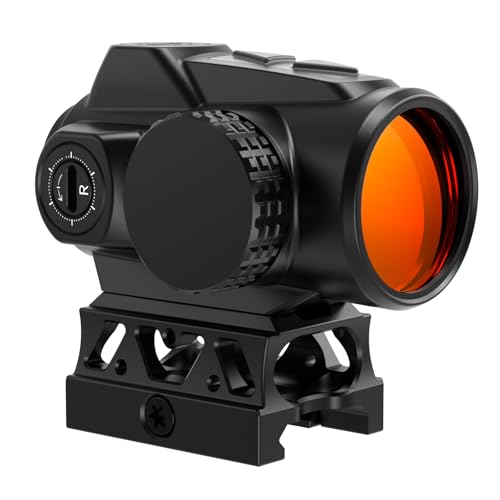 Feyachi Red Dot Sight for Rifle 2 MOA Shake Awake Black 25mm Scope