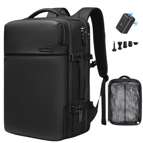 70L Vacuum Travel Backpack with Pump, TSA Lock & Waterproof Material - MEGABACK