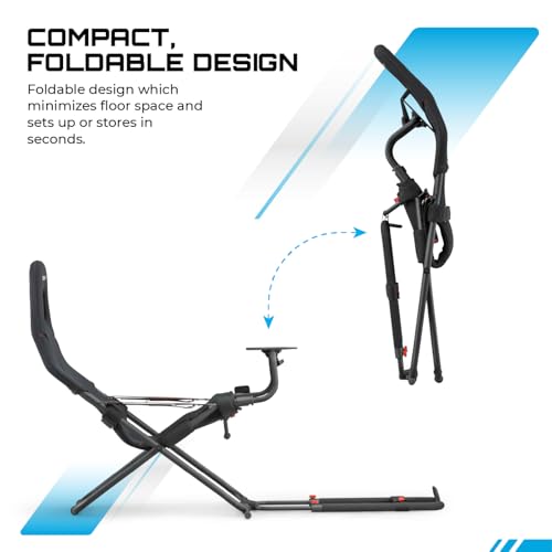 Playseat Challenge Foldable Sim Racing Cockpit - Compact & Adjustable