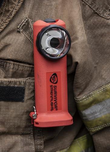 Right Angle LED Flashlight - Orange, 175 Lumens, Intrinsically Safe, Non-Rechargeable, One Size