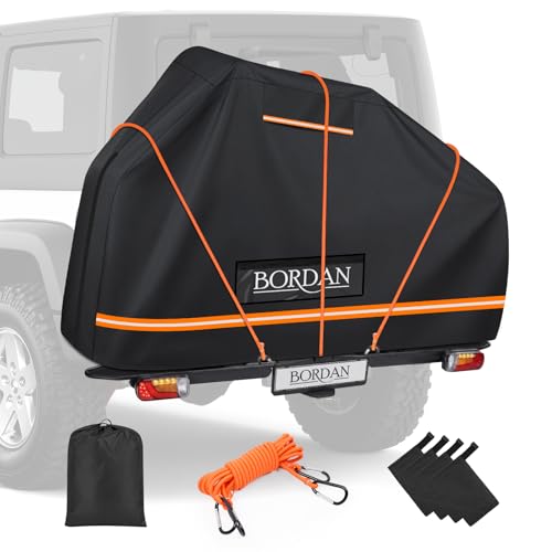 Upgraded XXL Bike Cover for 3 Bikes on Rack Waterproof Outdoor Storage