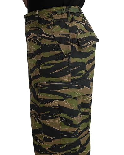 Propper BDU Trouser Button Fly - 100% Cotton Ripstop, Asian Tiger Stripe, 3X-Large