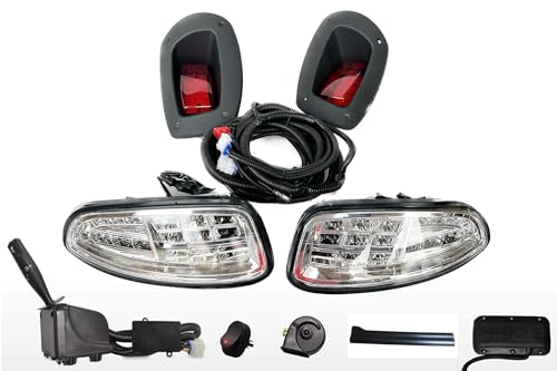 Golf Cart LED Light Kit for EZGO RXV 2008-2015 Street-Legal Upgrade