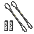 Bike Crossbar Adapter for Bike Rack 70lbs - 2 Pack Adjustable Top Tube