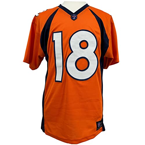 Peyton Manning Denver Orange Unisex Football Jersey Medium S-5XL Custom Sewn