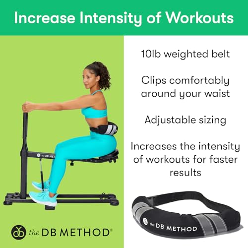 Weighted Hip Thrust Belt for Strength Training - 10 lb Fitness Accessory