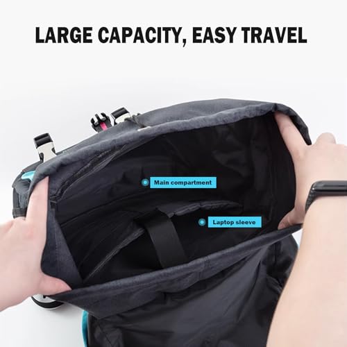 Miku - 22L Hatsune Miku Backpack Anime Travel Daypack for Fans