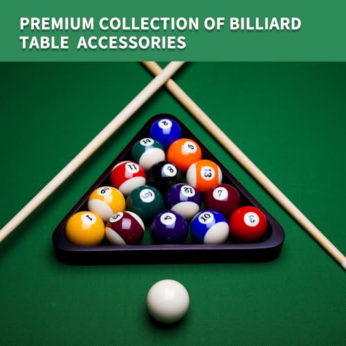 95 Pcs Pool Table Accessories Set Billiard Kit with Balls Cues Chalk & More