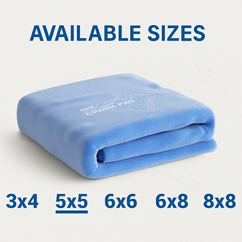 Skil-Care 5' x 5' Crash Pad Cover Replacement Cozy Cloth & Nylon, Machine Washable