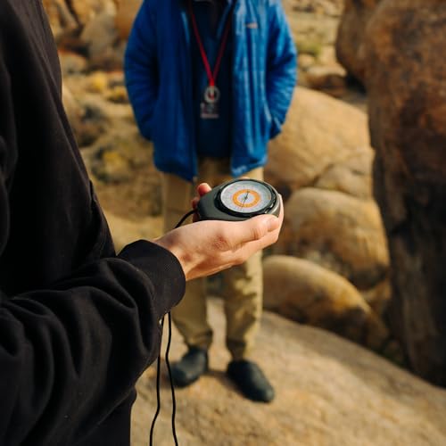 Battery-Free Altimeter and Barometer | Rugged Weather-Trend Indicator for Hiking Camping