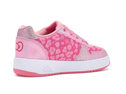 Heelys Kama HKC Kids Roller Shoes - Pink Light Pink, Lace-Up, Cushioned Fit