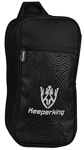 Keeperking Goalkeeper Gloves Bag for 2 Pairs - Black