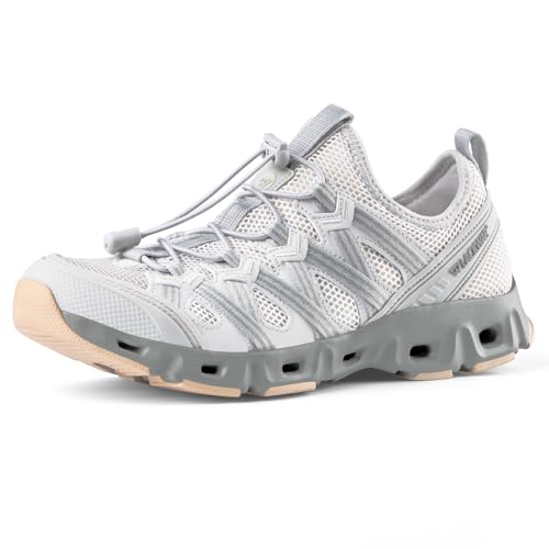 Men's Water Shoes Quick Dry Lightweight Sport Walk Shoes - Green 8.5
