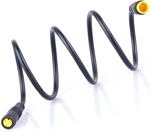 Electric Bike Extension Cable,3 Pin Male to Female Waterproof Motor Convert Extension Cable for Bafang Electric Bicycle Extension Cord Cable (Male to female)