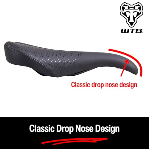 WTB Pure Mountain Bike Saddle Steel Rail Extra Padding All-Day Comfort